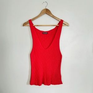 American Apparel Cable Knit Tank